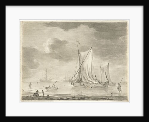 River landscape by Jurriaan Cootwijck