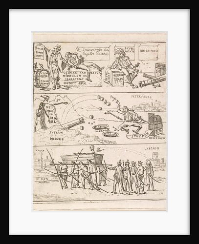 Three French defeats by Hermanus Fock