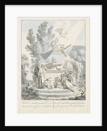 Monument to Henry Hooft Danielsz., 1794 by Hermanus Fock