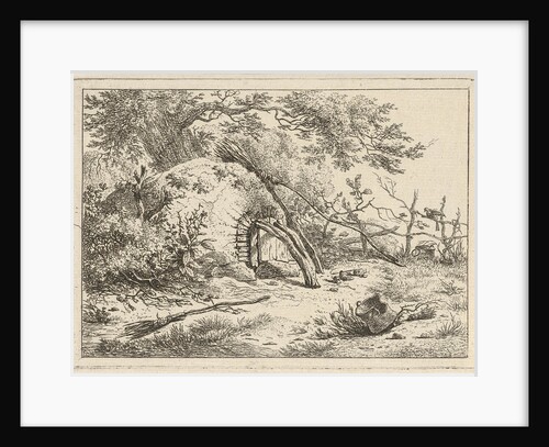 Oven with brooms by Hermanus Fock