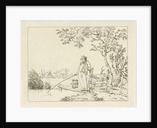 Fisher on deck by Hermanus Fock