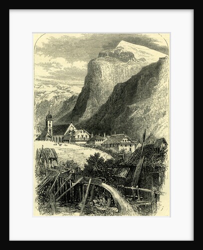 Engelberg and the Titlis Switzerland by Anonymous