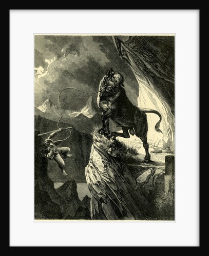 By the Lake of Lucerne Switzerland from the Original Painting by H Jenny by Anonymous
