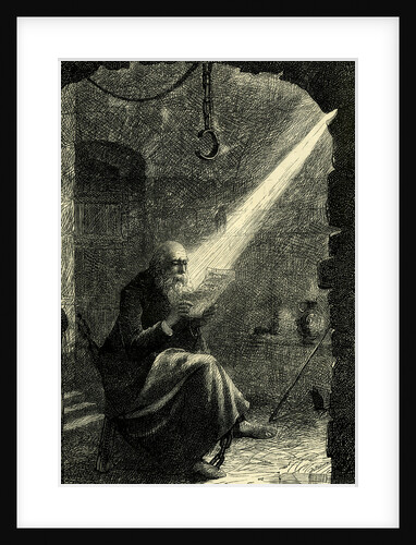 Juhn Hus in Prison Switzerland by Anonymous