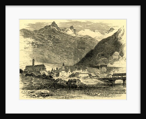 Brieg on the Simplon Switzerland by Anonymous