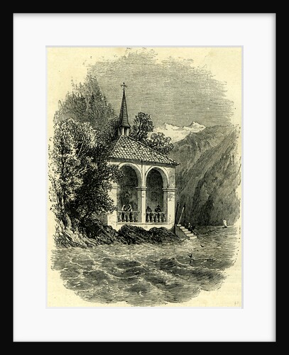 Tells Chapel Lake of Lucerne Switzerland by Anonymous