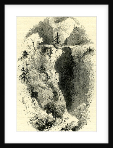 Switzerland Engraving 19 C by Anonymous