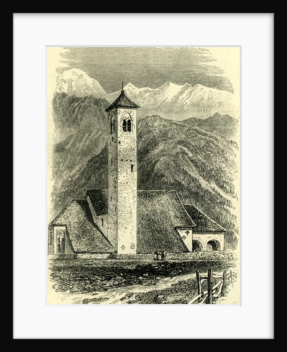 Macugnaga Church Switzerland by Anonymous