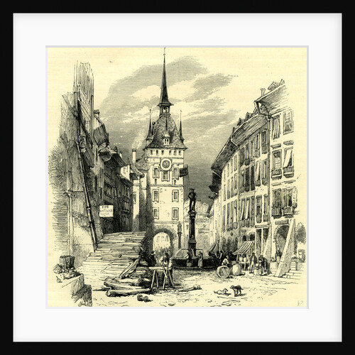 High Street Berne Switzerland by Anonymous