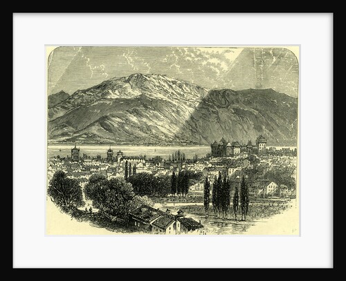 Annecy Switzerland 19th Century by Anonymous