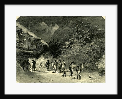 Neff Setting Out to Preach Switzerland by Anonymous