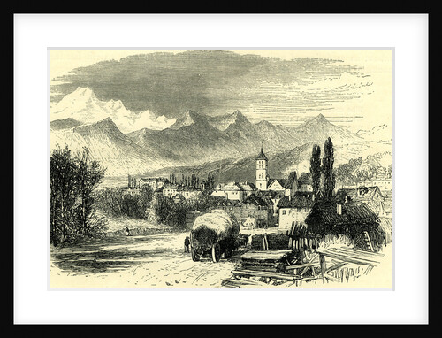 Gap the Birthplace of Farel Switzerland by Anonymous