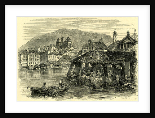 Geneva and the Rhone Switzerland by Anonymous