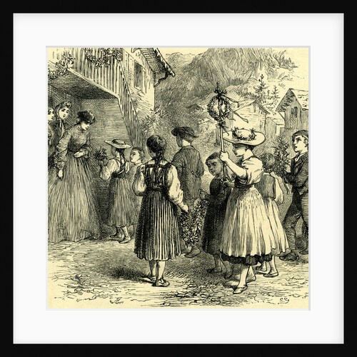 Mustering for the School Treat Switzerland by Anonymous