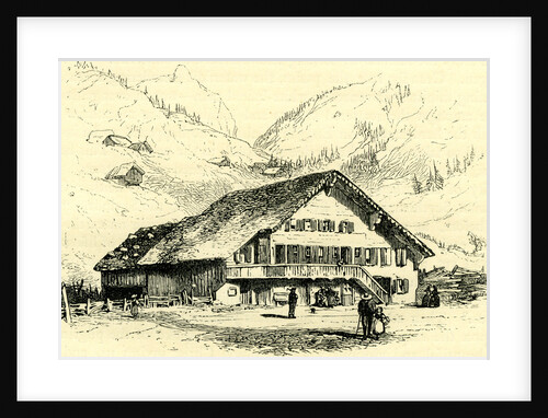 The Pension-Chalet Rougemont Switzerland by Anonymous
