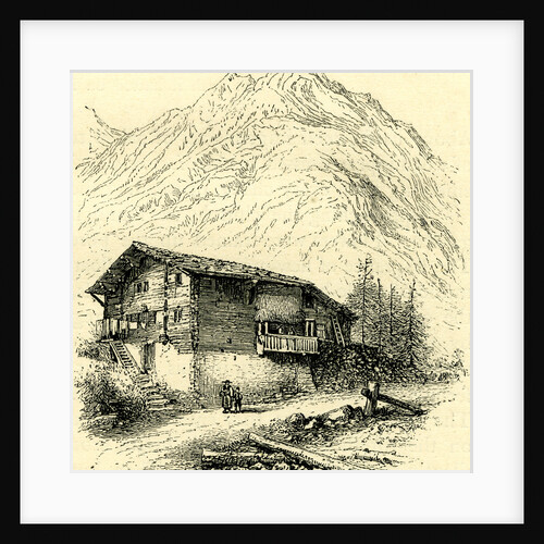 Oberland Chalet Switzerland by Anonymous