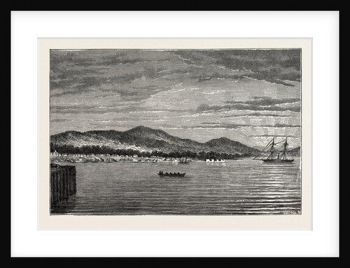 View of Nikolaievsk, the Capital of Amoorland. by Anonymous