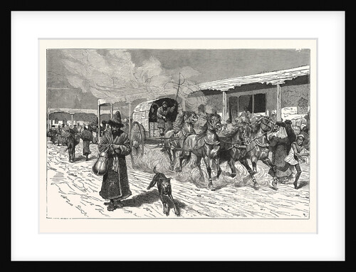 A Street in Yarkand, Eastern Turkestan by Anonymous