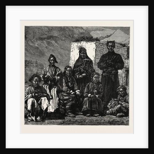 Natives of the Valley of Spiti, Province of Ladak by Anonymous