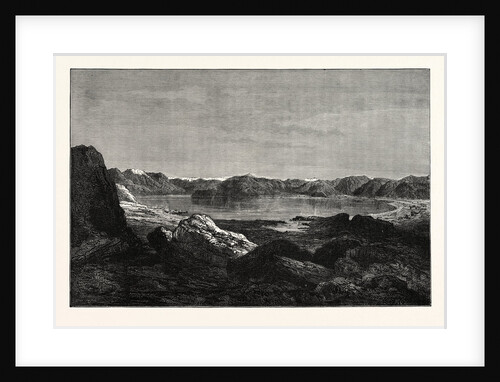 View of the Salt Lake of Tsomoriri, Western Tibet by Anonymous