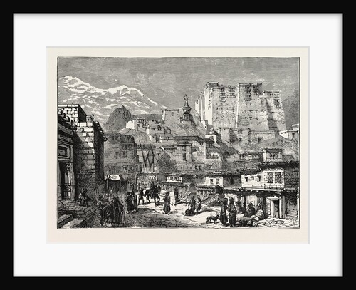 View in Leh, the Capital of Ladak by Anonymous