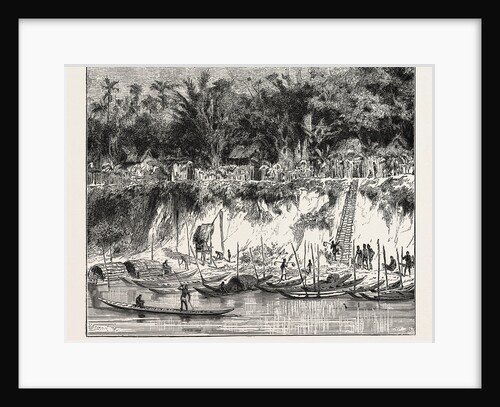 View of Bassac, Laos. by Anonymous