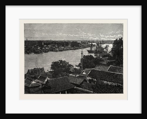 General View of Bankok and the Menam River by Anonymous