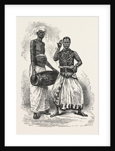 Singhalese Dancer. by Anonymous