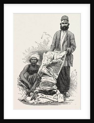 Singhalese Cloth Seller by Anonymous