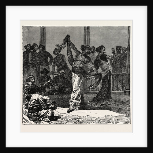 Hindoo Dancers, or Culhacks, India by Anonymous
