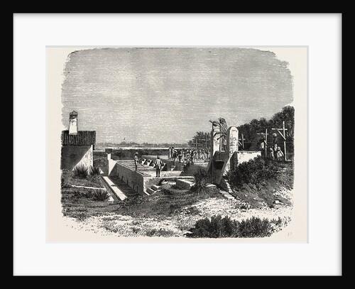 An Indigo Factory at Allahabad. by Anonymous