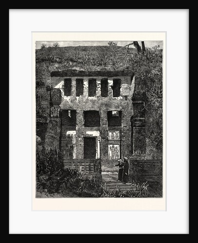 The Principal Grotto of Kanhari, of Salsette. by Anonymous
