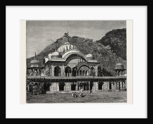 The Mausoleum Op Rajah Buktawur at Ulwur by Anonymous