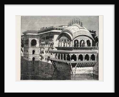 The Gopal Bhowan in the Palace of Digh, India by Anonymous