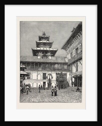 Palace of the Rajah of Nepaul, Nepal by Anonymous