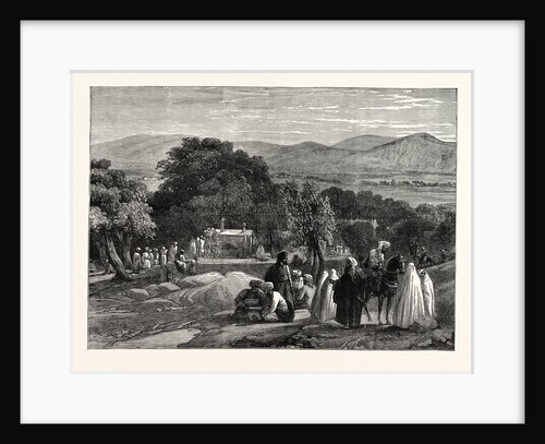 The Tomb of the Emperor Baber at Cabul. by Anonymous
