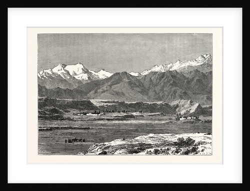 View of Yangi Hissar, at the Foot of the Pamir Chain by Anonymous