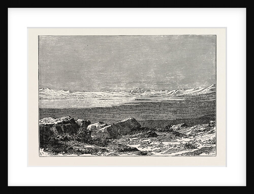 View of Lake Victoria, Pamir Steppe. by Anonymous