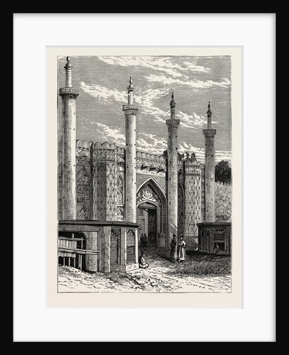 The Old South Gate, Teheran by Anonymous