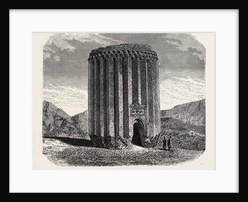 Tower on the Site of the Ancient Raghes, Persia (Believed to Be the Tomb of a Mogul King) by Anonymous