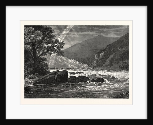 View of Balcony Falls, James River, Virginia by Anonymous