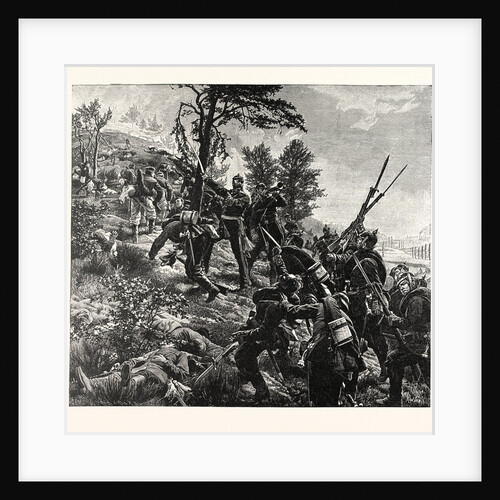 Attack on the Spicheren Mountain Led by General Francois on 6 August 1870, France by Anonymous