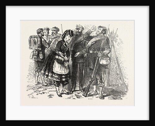 In the Camp of Chalons: The Sutler, France by Anonymous