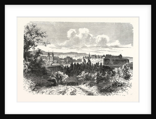View of the Fortress of Sedan, France by Anonymous