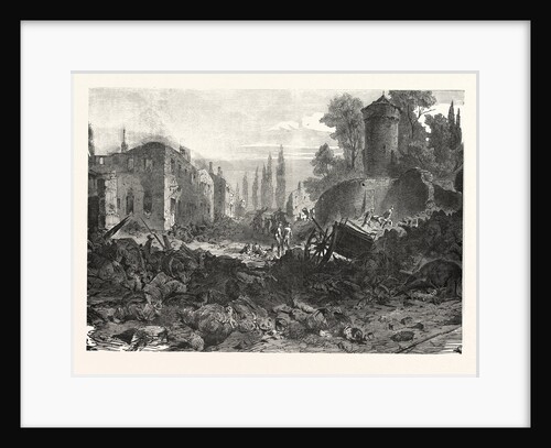 Bazeilles after the Storming by the Bavarian Forces, France by Anonymous