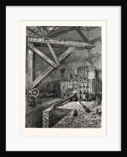 Cast of a Gun, the Little Moniteur, in the Workshops of Broquin and Laine, France by Anonymous