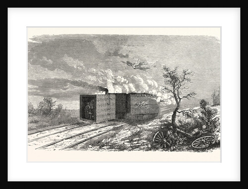 The Latest War Machine. Armored Batteries, Applied Before Paris, France by Anonymous