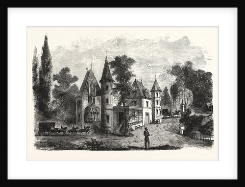Bellevue Palace at Sedan, Where the Meeting Between King William and Napoleon Took Place, France by Anonymous