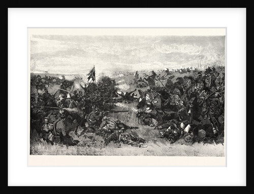 The 52nd Infantry Regiment at the Battle of Vionville on 16 August 1870, France by Anonymous