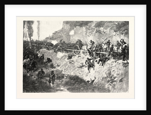 Escape to Metz of the French on the Evening of the Battle of Gravelotte, the 18 August 1870, France by Anonymous